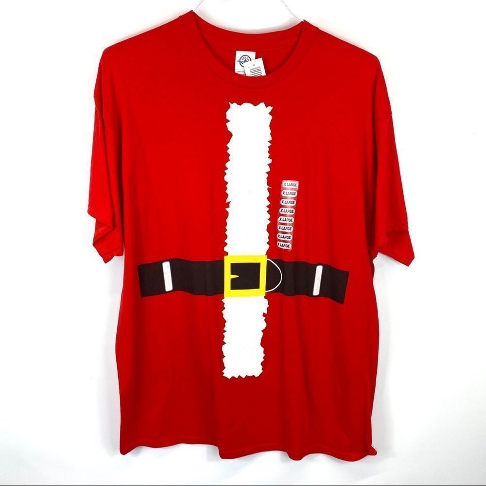 Santa Suit Tee NEW red  - XL
